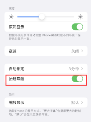 嘉兴苹果授权维修站分享iPhone轻点无法唤醒怎么办