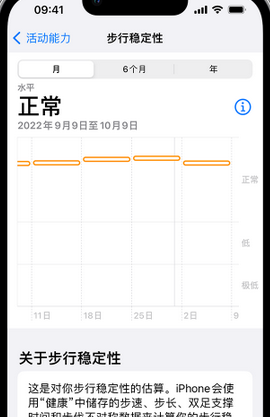 嘉兴iPhone手机维修如何在iPhone开启'步行稳定性通知'