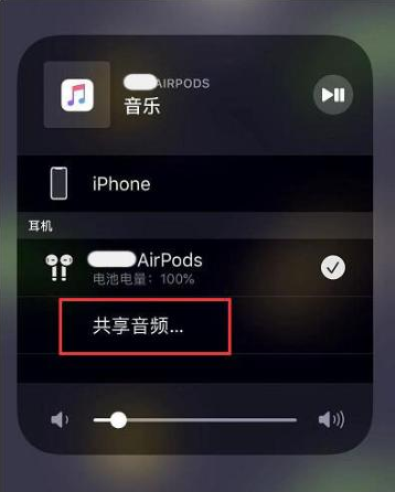 嘉兴苹果14音频维修点分享iPhone14音频共享设置方法 