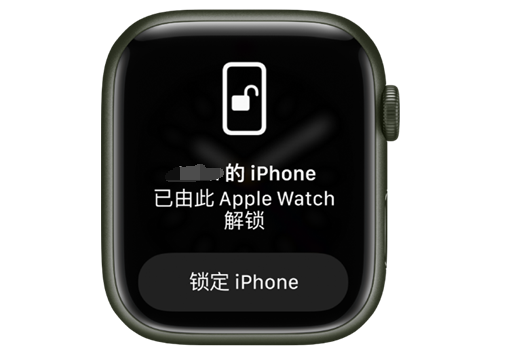 嘉兴苹果手机维修分享用 AppleWatch 解锁配备面容 ID 的 iPhone方法 